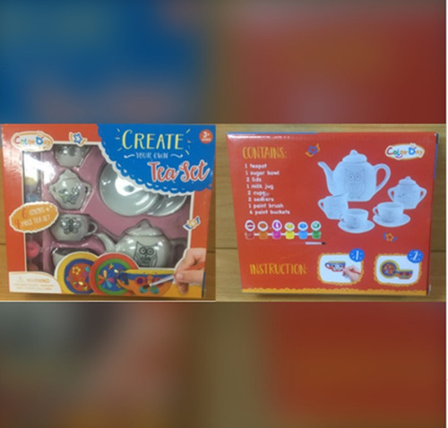 Set Para Crear Juego De Té.