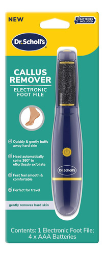 Lima Electrónica Para Callos Dr. Scholl's 90000470, Piel