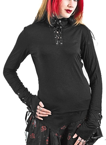 Blusa Goth Rock Punk