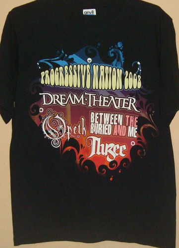 Polo Dream Theater Talla S Original Pink Floyd Metallica