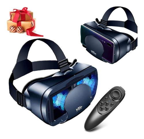 Lentes De Realidad Virtual 3d Vrg Con Controles