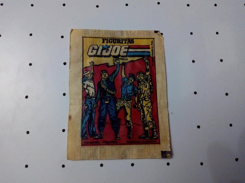 Sobre Vacío Figuritas Gi Joe