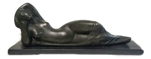 Alfredo Ceschiatti, Guanabara Bronze, 44x17x10cm Sem Base B8 Verde-escuro (Usado)