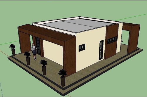 Tiny House Architectural Plans 538 Ft2 / Casa Pequeña Planos