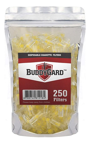 Buddygard - Filtros De Cigarrillos (250 Unidades)