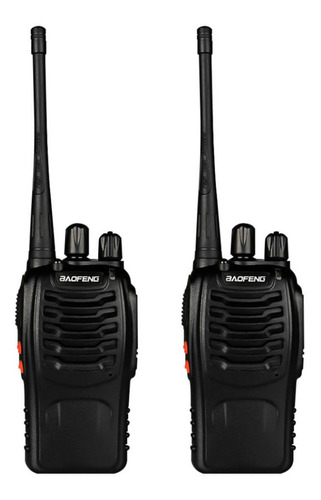 Walkie Talkie Handys Baofeng Kit X2 Bateria Base Carga Dimm