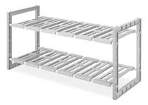 Comprar Estantes Para Debajo Del Fregadero De 2 Niveles, Gris