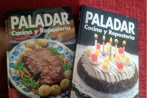 Paladar Cocina Y Repostería.-colección De Dos Libros