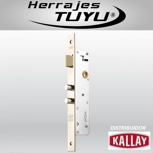 Imagen 2 de 4 de Cerradura Kallay 5006 M Linea Modena Angosta Seguridad Casa
