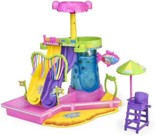 Pinypon Parque De Agua C/ Figuras Accesorios @ Mca