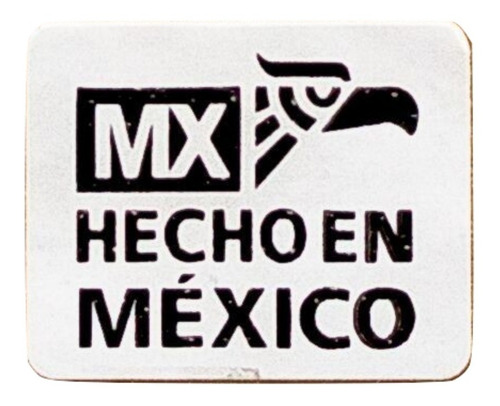 Imagen 2 de 2 de 1000 Etiquetas Autoadheribles Hecho En Mexico De 9x13mm