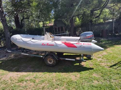 Semirrígido Sea Runner 4.60 Con Motor Yamaha 40 Hp 2t