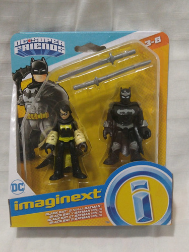 Black Bat Y Batman Ninja Dc Super Friends Imaginext Fisher 