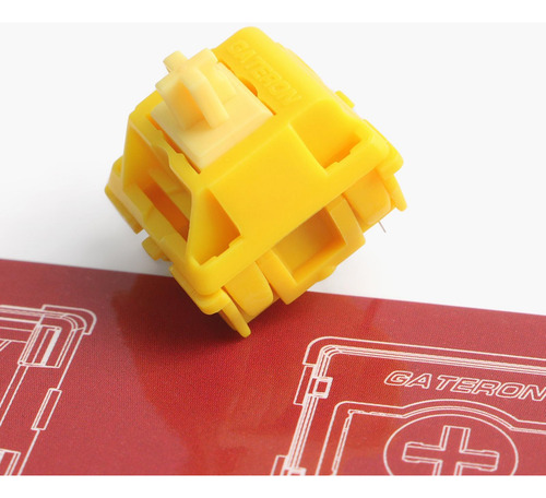 Shaft Body 63g V2 Stem Switch 5pin Mx Compatible Eje Dorado