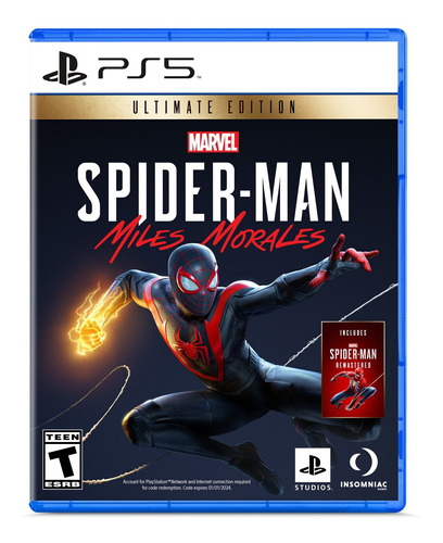 Marvel's Spider-man: Miles Morales Ultimate Edition Físico P