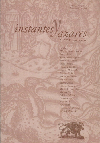 Instantes Y Azares  N° 6-7  Varios Autores