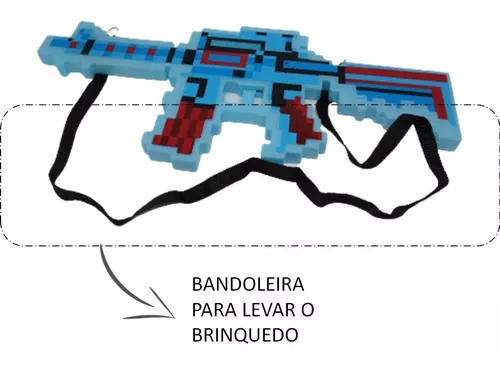 Metralhadora Arma De Brinquedo Mira à Laser Com Som E Luz