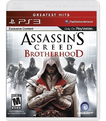 Assassin's Creed Brotherhood - Mídia Física Ps3 (Recondicionado)