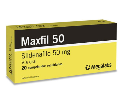 Maxfil X 20 Comprimidos | Sildenafil (similar Al Viagra)