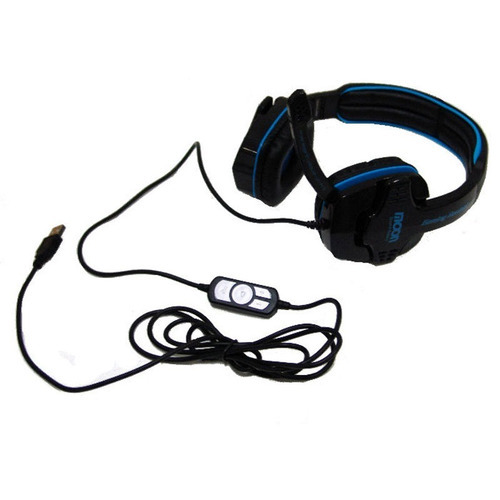 Auricular Para Pc Moon Ma2760pcmu Micrófono Y Usb - Cuo