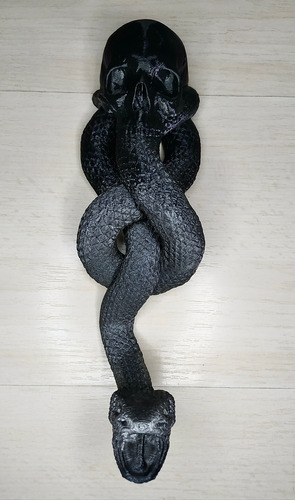 Marca Tenebrosa Harry Potter Impreso 3d Negro