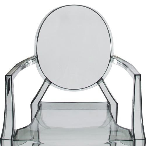 Silla Sillon Acrilico Transparente Luis Ghost