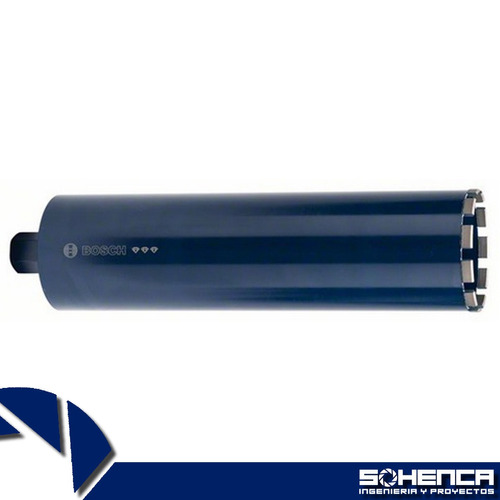 Imagen 1 de 7 de Bosch Broca Corona Diamante Core Drill 132mm X 45cm 01-009