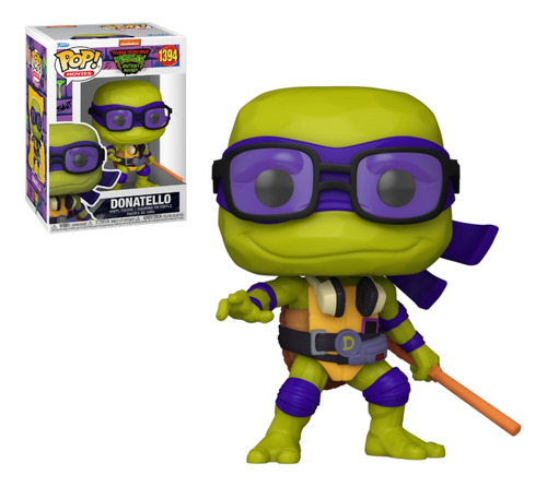 Funko Pop! Movies Tortugas Ninja Donatello # 1394 Replay