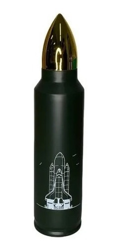 Termo Forma De Bala Con Dosificador 350 Ml Camping Tactico