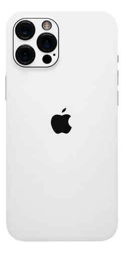 Skin Vinil Autoadherible Blanco Mate Para iPhone 12 Pro Max