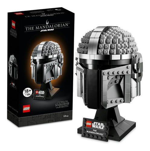 Kit Lego Star Wars Casco Del Mandaloriano 75328 584 Piezas