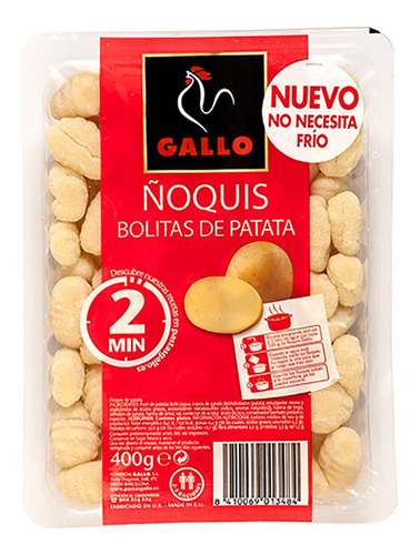 Pasta Gallo Ñoquis 400g