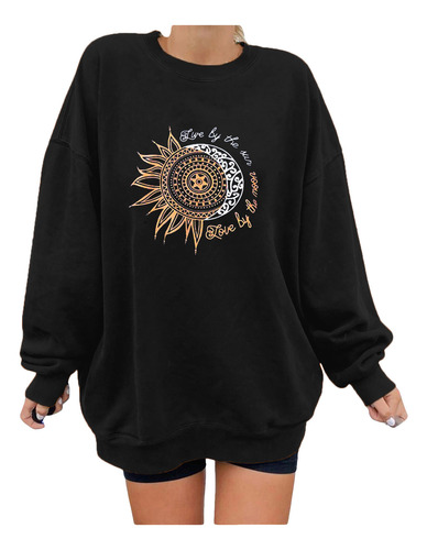 Blusa G A La Moda De Halloween Para Mujer, Casual, Manga Lar