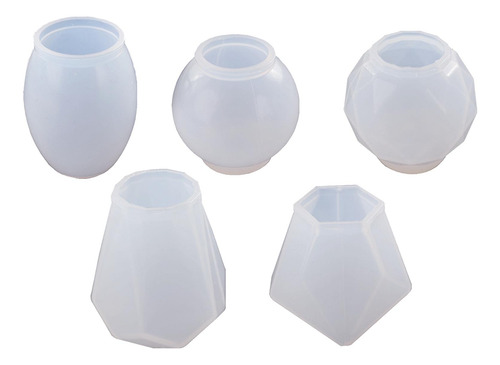 2 X 5 Uds Tapón De Botella De Vino Molde De Silicona Molde
