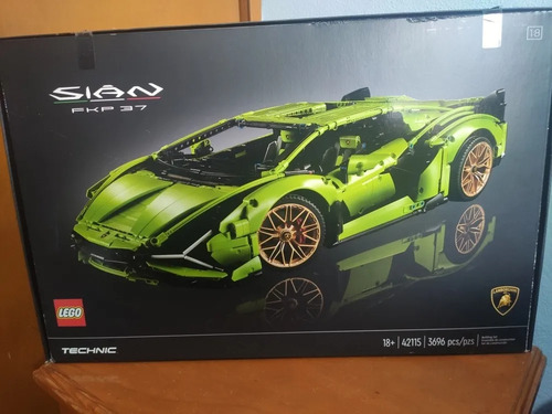 Lego Technic 42115 - Lamborghini Sián Fkp 37 3696 Piezas 3696 Sian Fpk 37 (Usado)