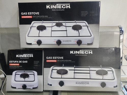 Imagen 2 de 2 de Cocina De Gas 2 Hornillas Kintech