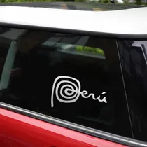Comprar Stickers Marca Perú Peruvian Autos Camionetas Motos Mde 