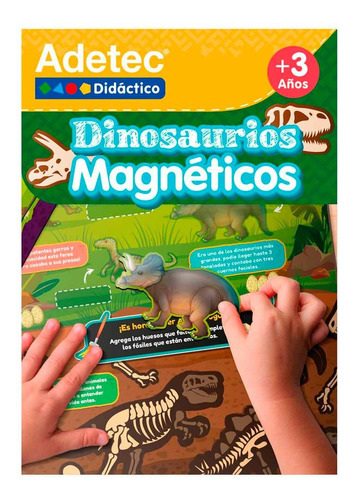 Dinosaurios Láminas Magnéticas Juega Y Aprende