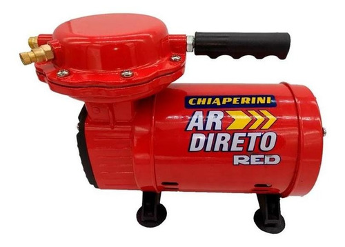 Compressor De Ar Elétrico Portátil Chiaperini Ar Direto Red