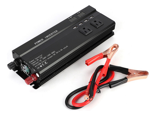 Inversor De Corriente 900w Dc 12/24v A Ac 110v Convertidor D