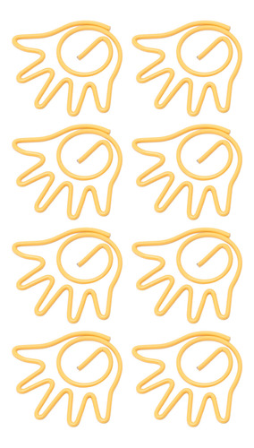 Mini Clip De Papel De Metal, 100 Unidades, Diseño En Forma D