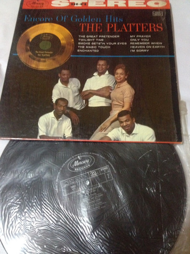 The Platters Disco De Vinil Encoré Of Golden Hits 