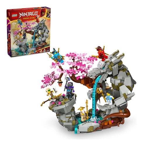 Lego Ninjago Santuário De Pedra Do Dragão 1212 Peças 71819