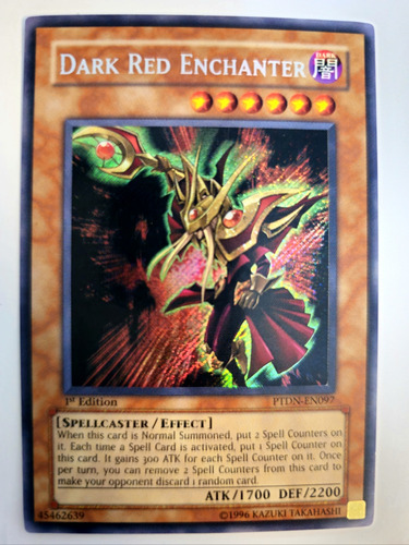 Dark Red Enchanter Yugioh 