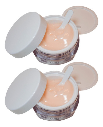 2 Creme Facial Pele Radiante Anti Envelhecimento Max Love Tipo De Pele Normal