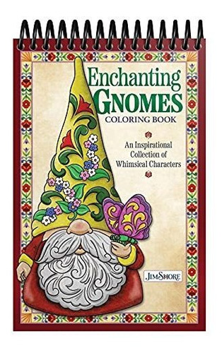 Book : Jim Shore Enchanting Gnomes Coloring Book An...