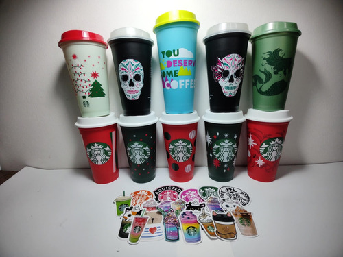 Vasos Reusables Starbucks Colección 2023 16 Oz (Usado)