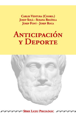 Libro Anticipaciã³n Y Deporte - Ventura Vallâ·llovera, Ca...