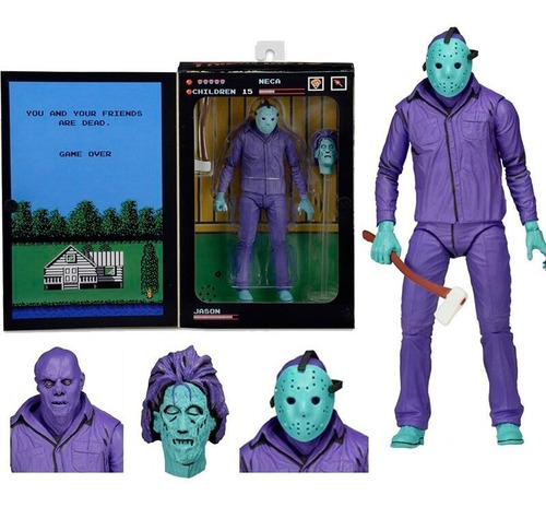 Figura Viernes 13 Friday 18 Cm Jason Voorhees Video Juego.