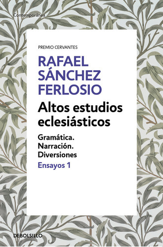 Altos Estudios Eclesiãâ¡sticos (ensayos 1), De Sánchez Ferlosio, Rafael. Editorial Debolsillo, Tapa Blanda En Español